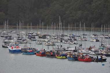 20 October 2021 - 08-19-45
A rare full house over on the commercial fishing pontoon. Probably means a storms a-brewing.
------------
Dartmouth commercial fishing pontoon